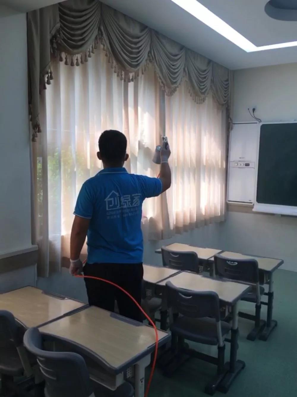 【创绿家学校案例】欧美古装一区二区三区 之江外国语实验学校室内空气治理