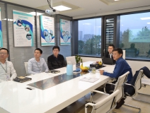 热烈欢迎杭州上城区科技局领导莅临创绿家指导！