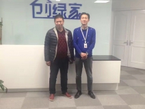 热烈祝贺驻马店刘总成功加入创绿家！