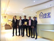 热烈祝贺周总签约创绿家鹰潭市区级代理！